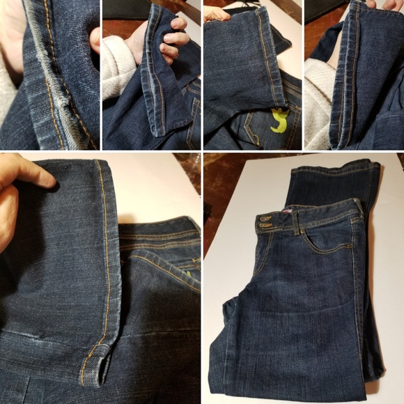 Vintage jeans Dear AB  embroidered back pocket - Picture 5 of 8